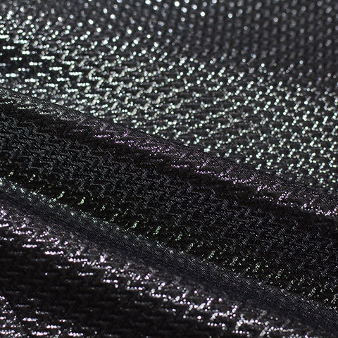 Jacquard Polyester Cotton Woven Fabric, 200 gsm, 145 cm — Grey