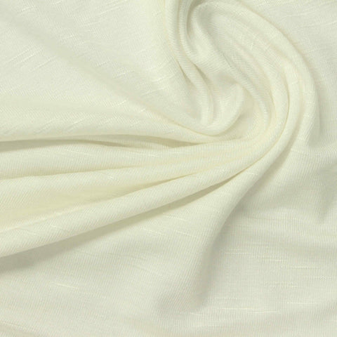 Off-White Jersey Knit, Viscose
