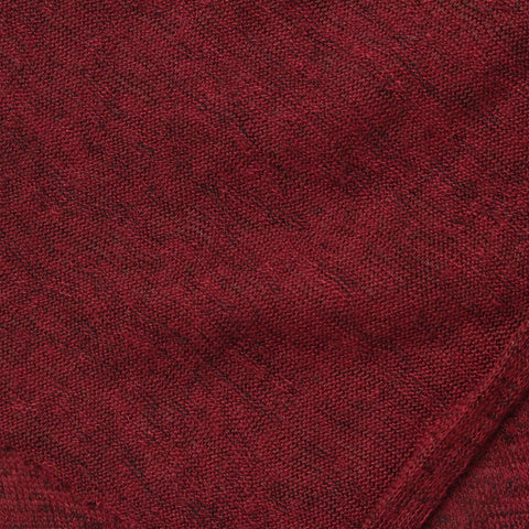 Red Marl Knit, Polyester, 197 gsm