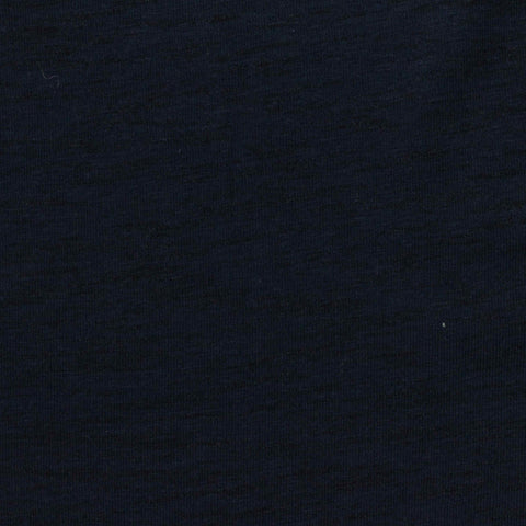 Dark Blue Marl Knit, Cotton-Poly, 160 gsm