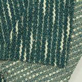 Cream Vertical-Stripe Chunky Knit, Poly-Cotton — photo 2