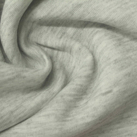 Light Grey Marl Fleece, Polyester