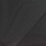 Cotton Polyester Jersey Knit Fabric, 210 gsm, 164 cm — Black — photo 2