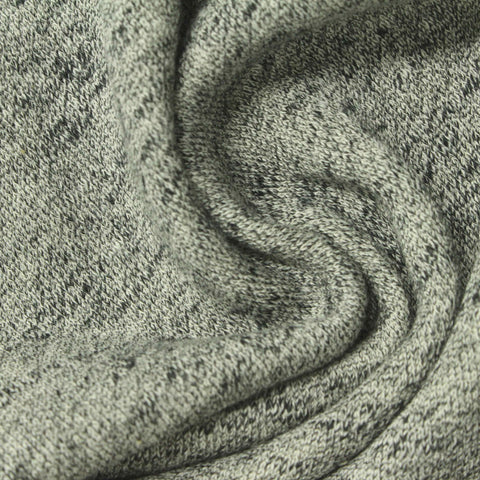 Dark Grey Marl French Terry, Cotton, 280 gsm, 170 cm