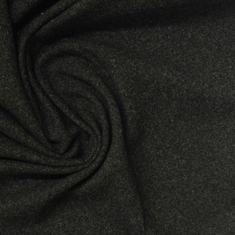 Dark Grey Marl Jersey Knit, Polyester, 190 gsm, 160 cm, ref EF-269919