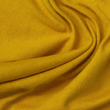 100% Cotton Jersey Knit Fabric, 204 gsm, 170 cm — Yellow — photo 2