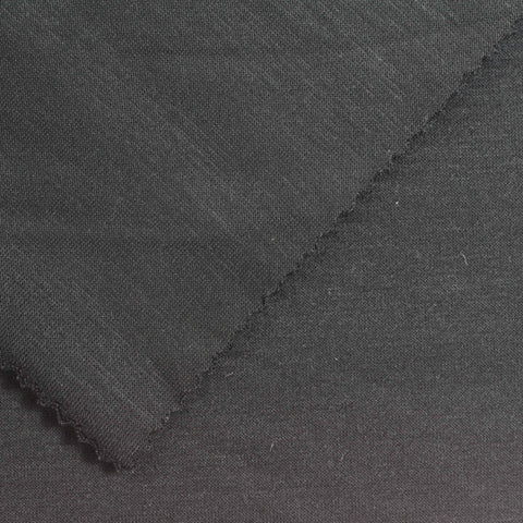 Polyester Viscose Stretch Scuba Knit Fabric, 300 gsm, 170 cm — Grey