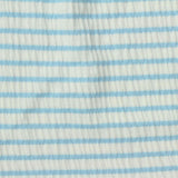 Striped Polyester Viscose Stretch Crepe Fabric, 200 gsm, 145 cm — photo 2