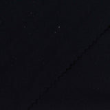 Polyester Stretch Sateen Fabric, 250 gsm, 160 cm — Black — photo 2