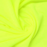 Polyester Cotton Blend Jersey Knit Fabric, 173 gsm, 155 cm — Green — photo 2