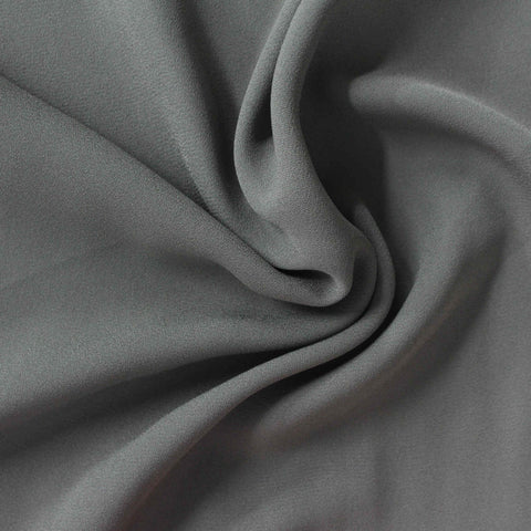 Grey Crepe, Polyester