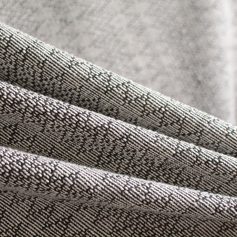 Black Vertical-Dash Chunky Knit, Poly-Cotton