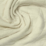 Jacquard Polyester Cotton French Terry Fabric, 337 gsm, 154 cm — Beige — photo 2