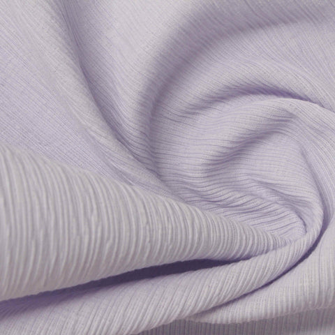 Cotton Polyester Crepe Fabric, 145 gsm, 140 cm — Purple