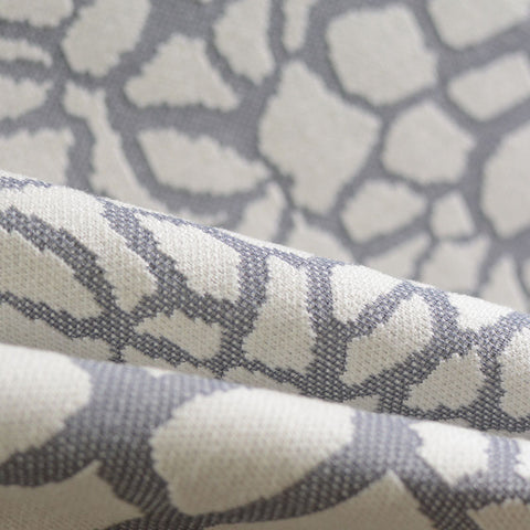 Dark Grey Abstract Jacquard, Acrylic-Poly