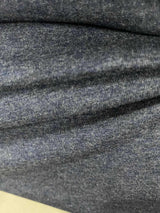 Heathered Blue Marl Jersey Knit, Cotton — photo 2