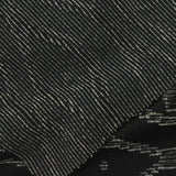 Black Geometric Pointelle Knit, Polyester — photo 2