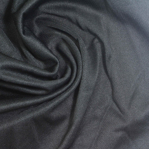 Polyester Stretch Scuba Knit Fabric, 200 gsm, 170 cm — Grey