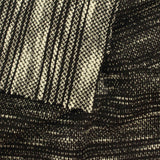 Black Marl French Terry, Poly-Cotton — photo 2