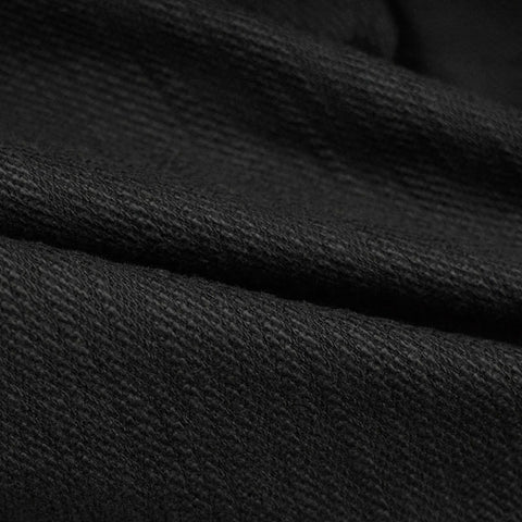 Cotton Viscose Jersey Knit Fabric, 222 gsm, 63 cm — Black