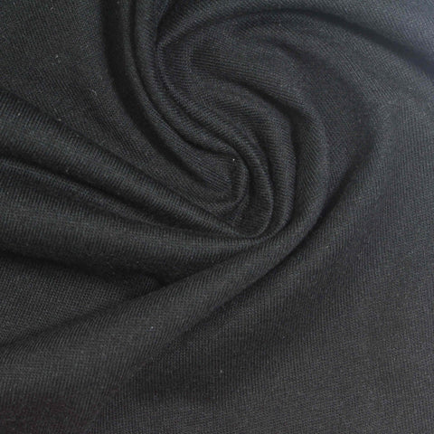 100% Cotton Jersey Knit Fabric, 190 gsm, 170 cm — Grey