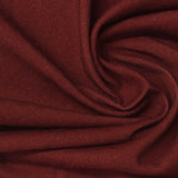 Dark Red Marl Jersey Knit, Cotton — photo 2