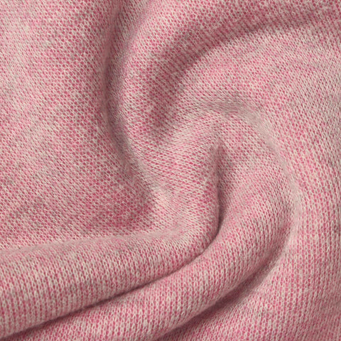 Pink Marl Knit, Poly-Viscose