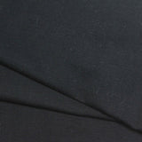 Cotton Stretch Jersey Knit Fabric, 220 gsm, 185 cm — Black — photo 2