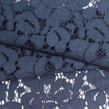 Navy Floral Lace, Cotton-Nylon — photo 2