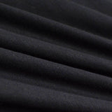 Viscose Stretch Jersey Knit Fabric, 181 gsm, 150 cm — Black — photo 2
