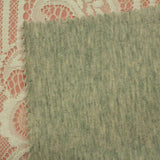 White Floral Scuba Knit, Cotton-Poly — photo 2