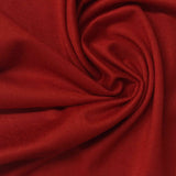 Polyester Stretch Milk Silk Knit Fabric, 170 gsm, 185 cm — Red — photo 2