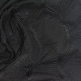 Black Tone-on-Tone Crepe, Polyester — photo 2