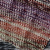 Multicolor Horizontal-Stripe Jersey Knit, Polyester — photo 2