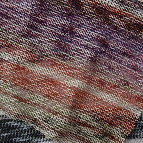 Multicolor Horizontal-Stripe Jersey Knit, Polyester, 225 gsm, 165 cm, ref EF-224096
