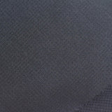 Black Textured Waffle Knit, Poly-Viscose — photo 2