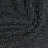 100% Cotton Chunky Knit Fabric, 460 gsm, 173 cm — Black — photo 2