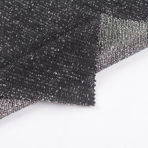 Dark Grey Marl Chunky Knit, Acrylic-Poly, 176 gsm