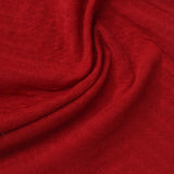 Red Textured Jacquard, Polyester — photo 2