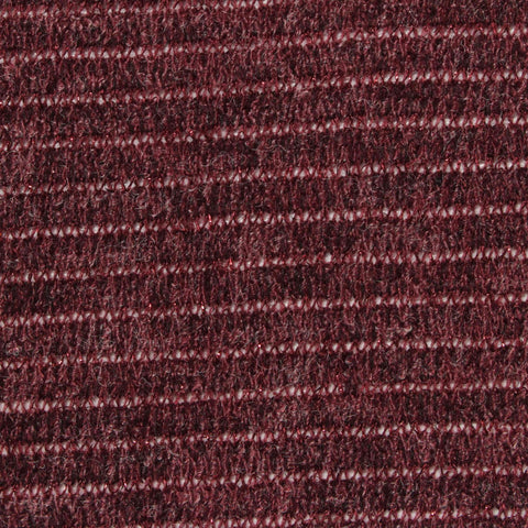Marled Burgundy Flecks Chunky Knit, Poly-Viscose