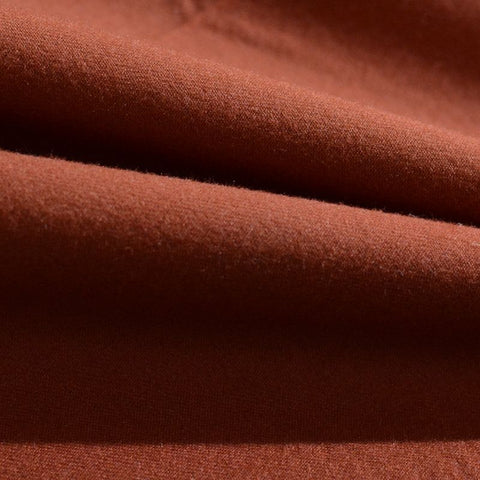 Polyester Viscose Woven Fabric, 215 gsm — Red
