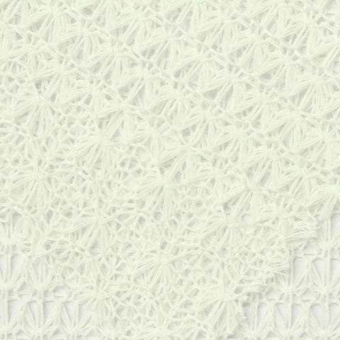 Cream Openwork Jacquard, Polyester