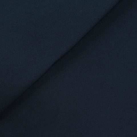 Viscose Nylon Stretch Bengaline Fabric, 279 gsm — Navy, ref EF-213314