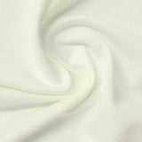 100% Cotton Interlock Knit Fabric, 140 gsm, 155 cm — White — photo 2