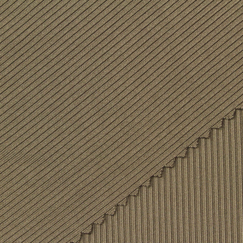 Heathered Khaki Marl Milk Silk Knit, Polyester