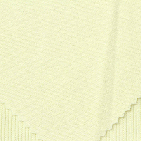 Polyester Stretch Rib Knit Fabric, 300 gsm, 165 cm — Yellow