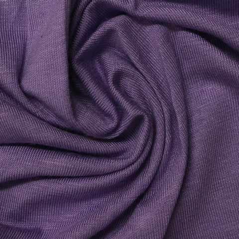 Muted Purple Jersey Knit, Viscose