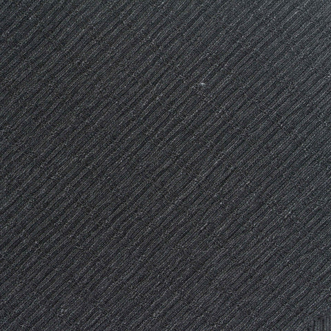 Polyester Stretch Crepe Fabric, 200 gsm — Black