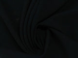 Polyester Stretch Knit Fabric, 260 gsm, 156 cm — Black — photo 2