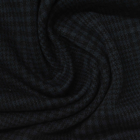 Black Tone-on-Tone Jacquard, Polyester, 285 gsm